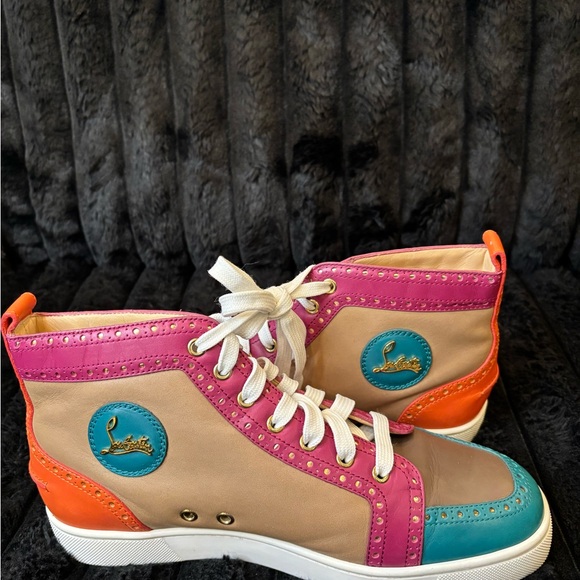 Christian Louboutin Other - Colorful High-Top Sneakers